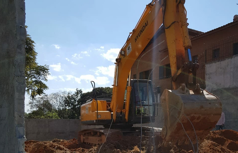 Preparação de terreno